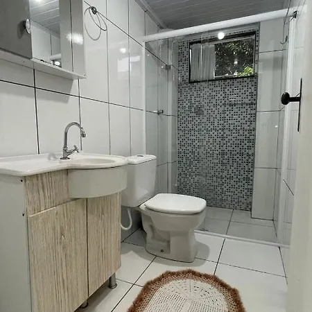 Casa Das Bromelias- 2 Quartos Climatizados -Casa Com Quiosque Em Meio A Natureza! Piratuba Exterior photo